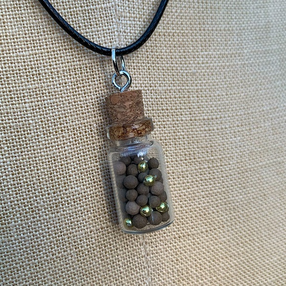 Hand Crafted Jewelry - Handmade Bottled Up Emotions Necklace
